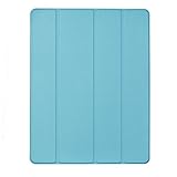 Afranker Slim-Fit Folio Smart Four Fold Case with Cleaning Cloth for  Ipad 2, 3, 4 - Blue