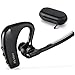 Hyvtom (New Version) Bluetooth Headset,Wireless Business Headphone,in-Ear Earbud with Mic,Compatible with iPhone Android Cell Phones, Hands Free Noise Cancelling Earphone for Driving,Running