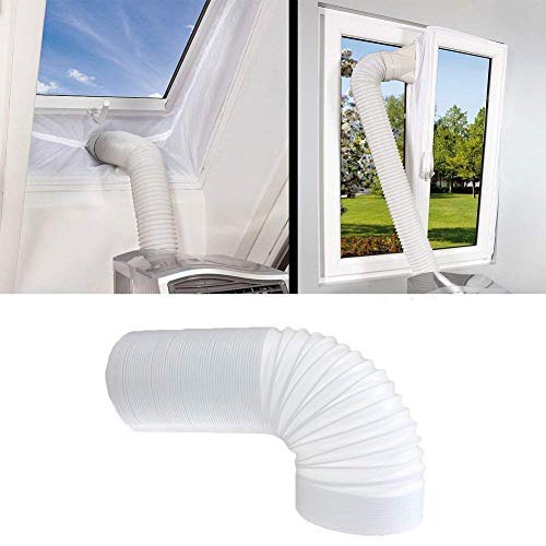 C-leo Portable Air Conditioner Exhaust Hose | 5.9 inch Diameter AC Vent Tube | 59 inch Length | Flexible AC Duct Dryer Extension