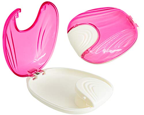 4 Retainer+Orthodontic+Partial+Container+Portable