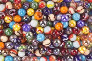 Mega Marbles SET OF 48 ASSORTED BULK - 1/2