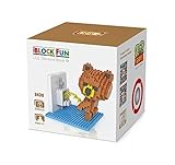 GRHOSE LOZ Diamond Blocks Nanoblock Brown Bear Peeing Educational Toy 350pcs