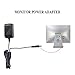 Bechol 12V 1000mA Power Security Camera Supply 12V 1A AC/DC Power Adapter for Security CCTV Camera System NVR DVR Converter US