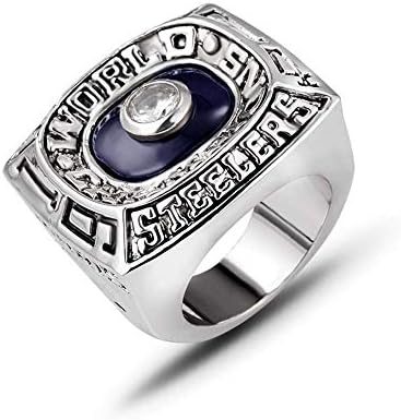 1974 Pittsburgh Steelers Super Bowl Championship Ring Collectible for Gifts Size 11