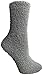 Yacht & Smith 12 Pairs Women Fuzzy Socks Crew Socks, Warm Butter Soft (Solid Assorted 12 Pack)