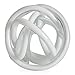 Now House by Jonathan Adler Glass Knot, White