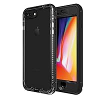 LifeProof NÜÜD SERIES Waterproof Case for iPhone 8 Plus (ONLY) - Retail Packaging - BLACK