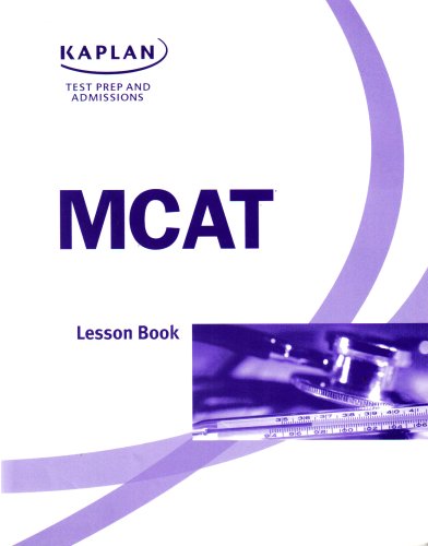 Mcat Lesson Book Kaplan Test Prep And Admissions Kaplan Test Prep And Admissions Amazon Com Books