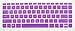 Folox® Silicone PC Keyboard Protectors for HP Split X2 13-m110dx 13-m010dx 13-g110dx Envy 14-k001t 14-k002tx 14-k003tx 14-k020us 14-k010us 14-k027cl 14t-k100 14-f020us 14-f021nr 14-f027cl 14-e021tx 14-e022tx 14-e023tx 14-e024tx 14-e034tx 14-e035tx 14z-n100 TouchSmart 14 (Purple)
