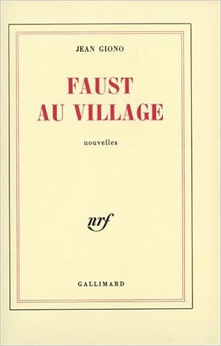 Amazon Fr Faust Au Village Giono Jean Livres