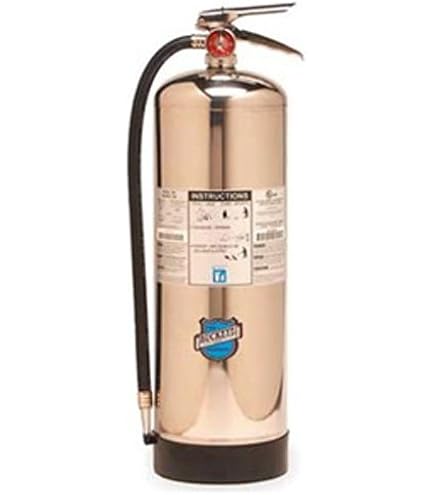 Amerex 240 2.5 Gallon Water Fire Extinguisher - Refillable, Class 2-A (Seller Refurbished, Tested)