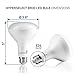 Hyperselect BR30 LED Light Bulb, 10W (50W-65W Equivalent), 3000K (Soft White Glow), 620 lm, E26 Base, Wide Flood Bulb Non-Dimmable, UL Listed - Great for Basement, Vaulted Ceilings, Rooms (12 Pack)