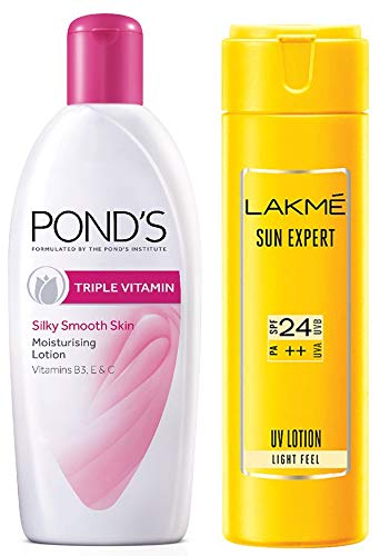 pond's triple vitamin moisturising body lotion
