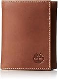 Timberland Men's Hunter Trifold Wallet, Brown, One Size