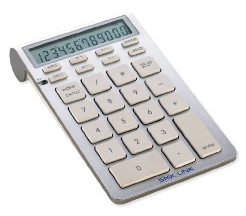 SMK-Link Bluetooth Calculator Keypad for Mac and PC-VP6273