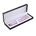 iDream365 Capacitive Stylus Pens for Touch Screens,Smartphones,Tablets PC-(Extra 2 Refills+8 Rubber Tips) with Gift Box-2Pack Pink/Gold