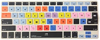 Apple Avid Media Composer Shortcut Keyboard Cover Mac Silicone Portector Skin For Macbook Air 13 &amp; Macbook Pro 13 15 17, Retina (US / European ISO Keyboard) (EU/US Both)