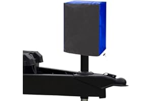 MORNYRAY RV Jack Cover,Waterproof RV Jack Cover, Electric Tongue Jack Cover,Sun Protection RV Travel Trailer Jack Protective Cover (Black, 14″H x 5″W x 10″D)