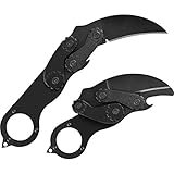 UMX Multi Function Folding Knife Claw Knife Pocket Knife(Black)