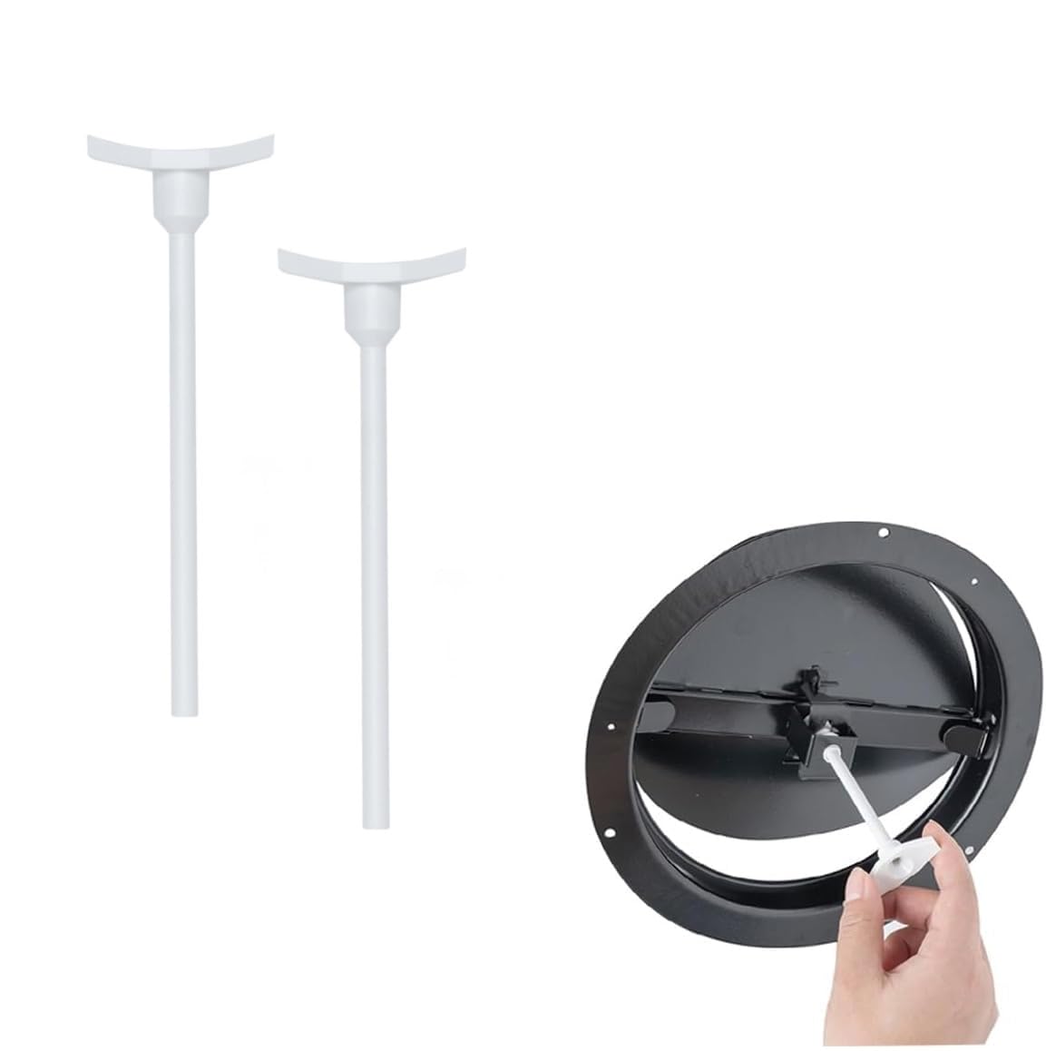 Photo 1 of 2 Pack of Handua Plastic Key - Handle for Butterfly Damper