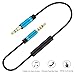 VONOTO 3.5mm AUX Replacement Headphone/Headset Audio Cable with in-Line Remote Microphone Volume Control for Apple iPhone Android Samsung