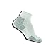 Thorlos Unisex-Adult JMX Maximum Cushion Ankle Running Socks, White, Medium