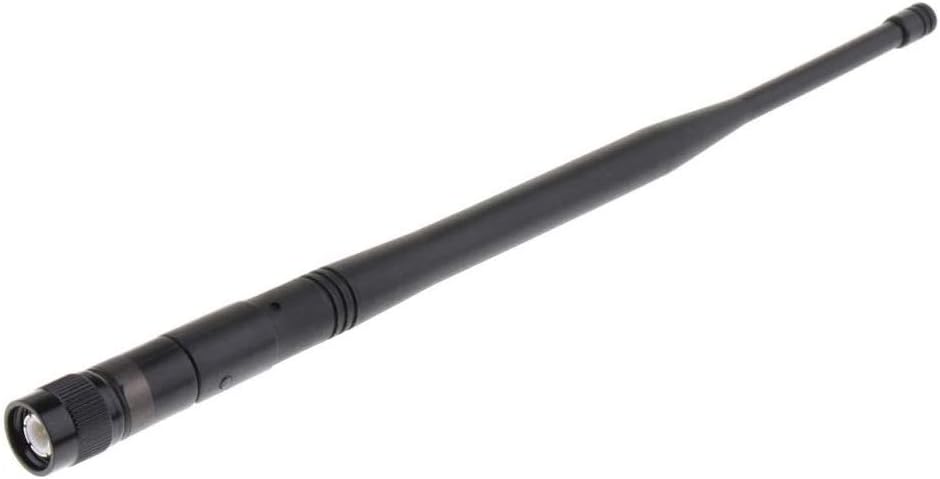 POFET 2pcs Durable Plastic UHF Microphone without Wire Gain Antenna Mic Replacement Part,Wireless Microphone Receiver UHF BNC Male Aerial Antenna - Image 3