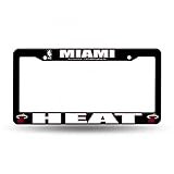 Miami Heat Nba Plastic Nba License Plate Frame Tag Holder