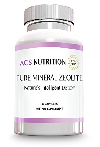 Pure Clinoptilolite Zeolite Powder - 97% Purity â€“ Micronized - Detox Cleanse Dietary Supplement â€“ 90 Servings