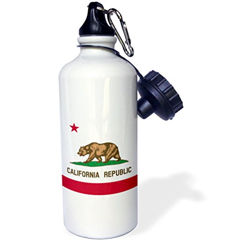 3dRose wb_158295_1 Flag of California Republic-Us American S