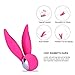 Utimi USB Charging Silicone Rabbit Vibrator for G-spot Clitoris Stimulation