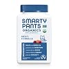 SmartyPants Organic Mens Multivitamins, Daily Gummy Vitamins: Probiotics, Vitamins C, D3, B12, Zinc & Omega 3 for Immune…