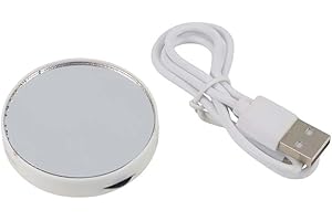 UrbanHui Led Fill Light for Microscope 5500K-6500K Color Temperature Adjustable Intensity ABS Plastic White Light Source for 