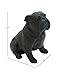 Deco 79 Polystone Bulldog Decorative Sculpture Distressed Sitting Home Decor Statue, Accent Figurine 10