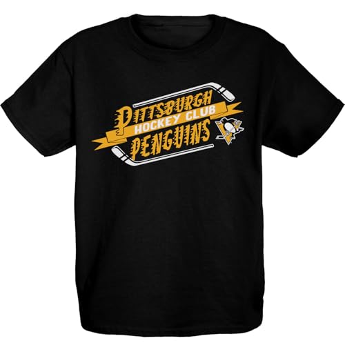 Blue 84 Pittsburgh Penguins NHL Officially Licensed Youth T-Shirt Team Color, M…
