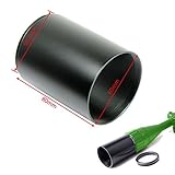 Ledsniper®metal Tactial Sunshade Tube Shade for Rifle Scope with 50mm Objective Lens
