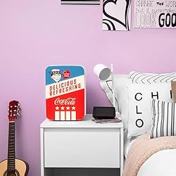 Cooluli Retro Coca-Cola Mini Fridge for Bedroom