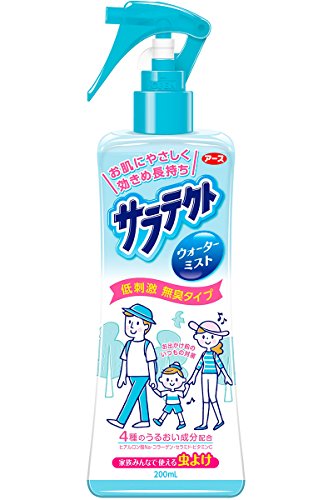 アース製薬 虫よけスプレー サラテクト ウォーターミスト 200mLの商品画像