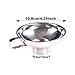 AOWA 1PCS Home Made Stainless Steel Jam Funnel Handle Wide-Mouth Kitchen Canning Funnel