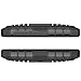 PASONOMI Lumia 435 Case, Heavy Duty Hybrid Armor Case Cover with Soft Inner Skin and Kickstand for Microsoft Nokia Lumia 435 (Armor Series Black)