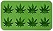 ICUP Stonerware - Marijuana Leaf Molded Green Rubber Ice Cube Tray
