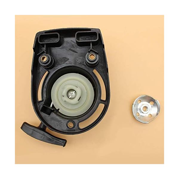 MQEIANG Seilzugstarter Easy Start Seilzuggriff für Honda GX35 35CC 4-Takt Gasmotor Rasenmäher Trimmer Freischneider – Bild 5