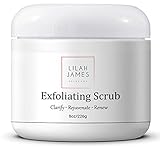 Lilah James KP Exfoliating Scrub 8oz - A Natural Mask And Scrub For Keratosis Pilaris