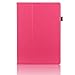 ACdream Lenovo Tab 2 A10 & Lenovo Tab3 10 Business Case, Folio Leather Cover Case for Lenovo Tab2 A10-70/Tab2 A10-30/TAB-X103F Tab 10/Tab3 10 Business Tablet, Hot Pink