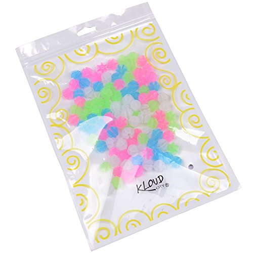 KLOUD City Assorted Colors Bike Bicycle Wheel Spokes Luminous Plastic Clip Bead/Spoke Decorations
