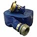 Apache 98138010 1-1/2" x 25' Blue Standard-Duty PVC Lay-Flat Discharge Hose with Aluminum Pin Lug Fittings primary