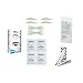 Andmetics Depilatory Strips for Men Eyebrows