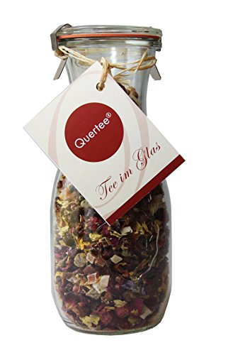 Geschenk für die "Beste Mama" - Das Teegeschenk für Muttertag, Weihnachten, Geburtstag und Ostern - Tee im Glas - Früchtetee in der Weck® Flasche - 120 g Tee von Quertee