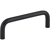 Elements 3-1/2" Center-to-Center Matte Black Torino Cabinet Wire Pull