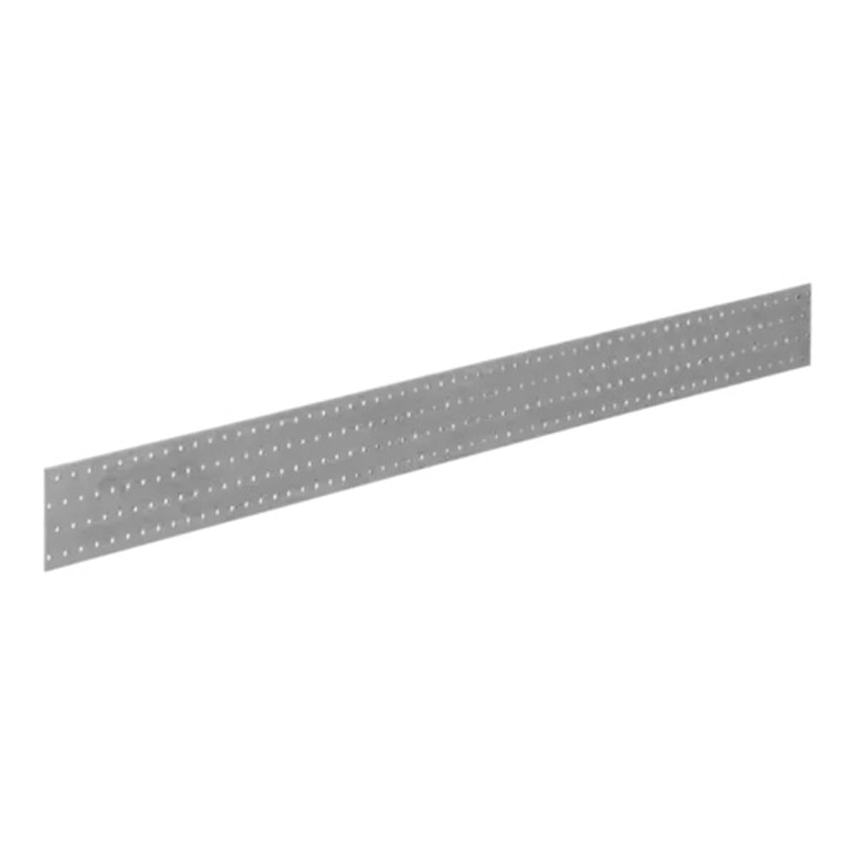 80mm x 1200mm Galvanised Perforated Flat Plate Connector Joining Plates Metal Brace Brackets for Wood 2mm Thick Steel PP93(Pack of 1) L03-06ABC — image 1
